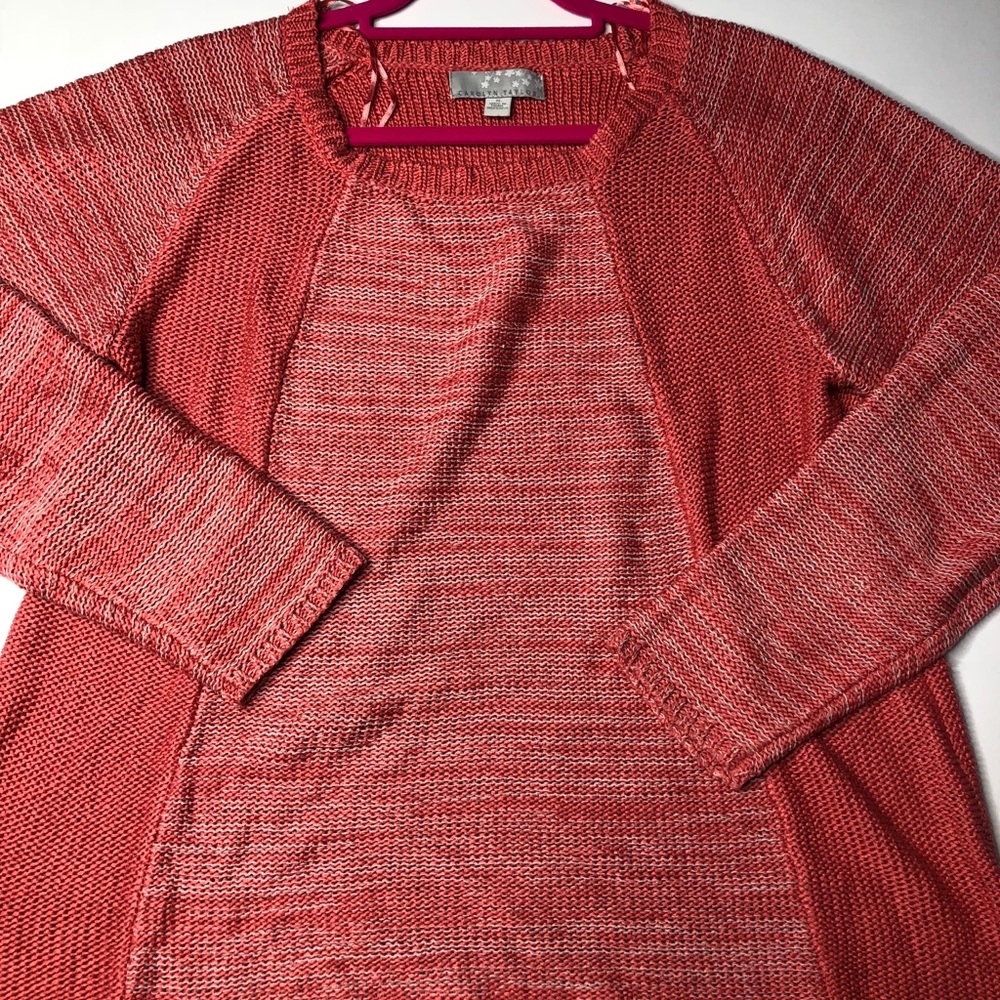 Coral sweater
